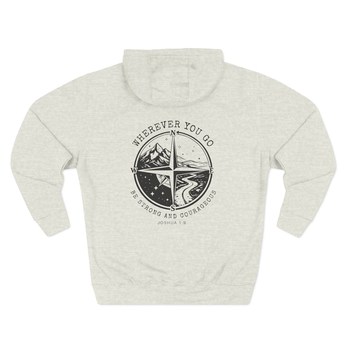 Wherever You Go Hoodie | Joshua 1:9