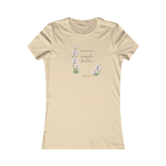 Consider the Lilies Women's T