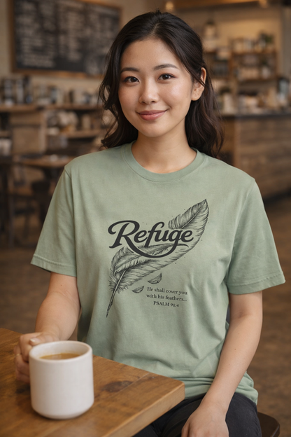 Refuge Feather Classic T Shirt