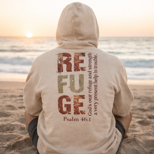 Refuge Premium Hoodie | Psalm 46:1