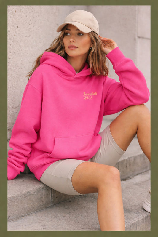 Seek Me and Find Me | Jeremiah 29:13 Relaxed Hoodie