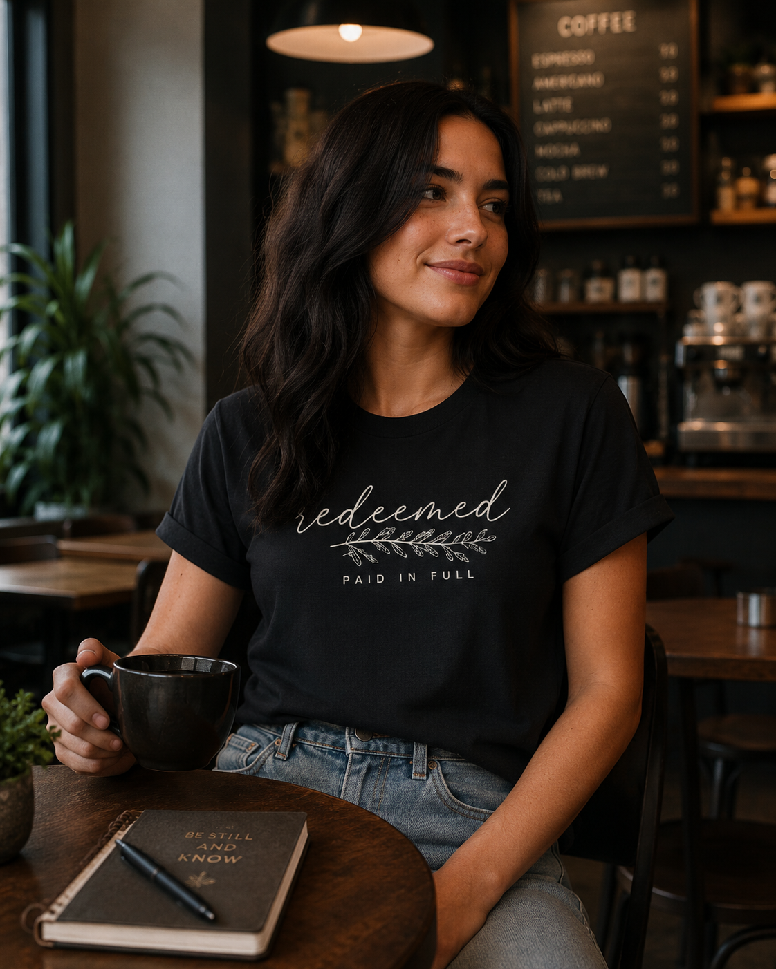 Redeemed | Colossians 1:14 Women's Relaxed Christian T-Shirt