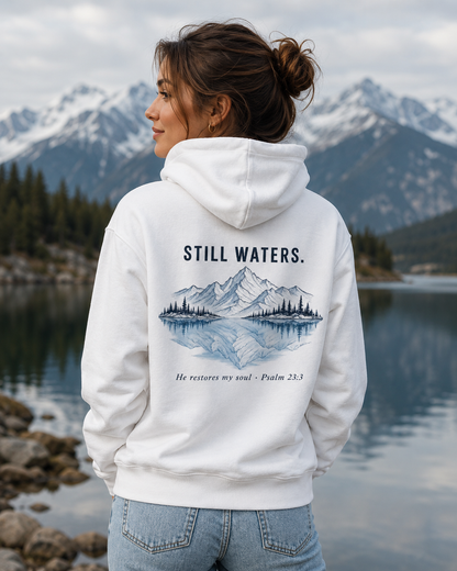 Still Waters Hoodie | Psalm 23:3